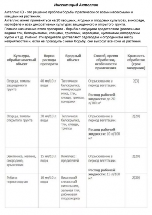 Инсектицид Актеллик 10 мл